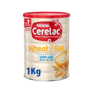 Cerelac Milk & Wheat Baby Cereal 1kg – Nutritious Infant Food for Healthy Growth